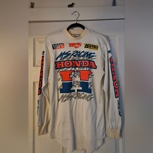 Honda MS Racing Long Sleeve Vintage Jersey.